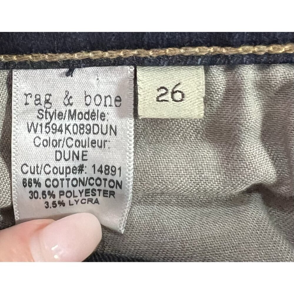 Rag & Bone Women’s Jeans Size 26 Crop Flare High Rise Blue Denim - Picture 12 of 15